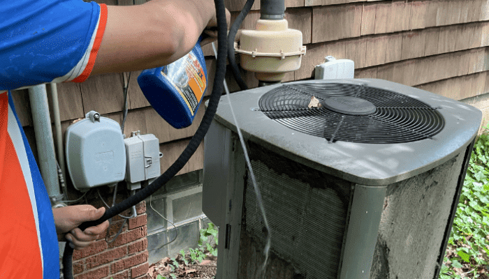 air conditioning coil cleaning service