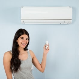 woman-with-ductless-mini-split